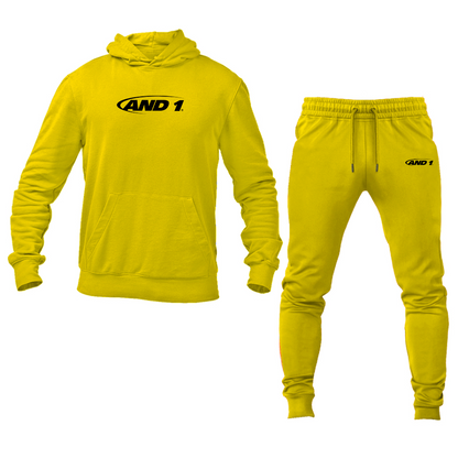 Men's AND1 Logo Hoodie Joggers Set