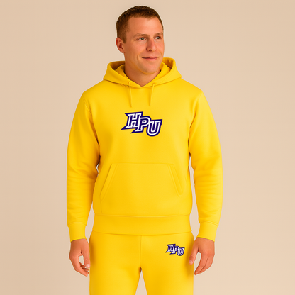 Men's High Point Panthers Logo Hoodie Joggers Set
