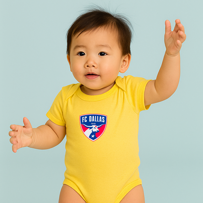 FC Dallas Soccer Logo Baby Romper Onesie