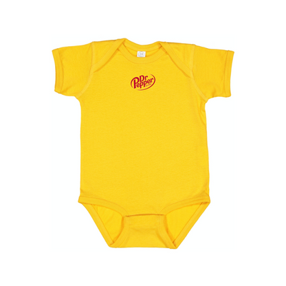 Dr Pepper Logo Baby Onesie Romper