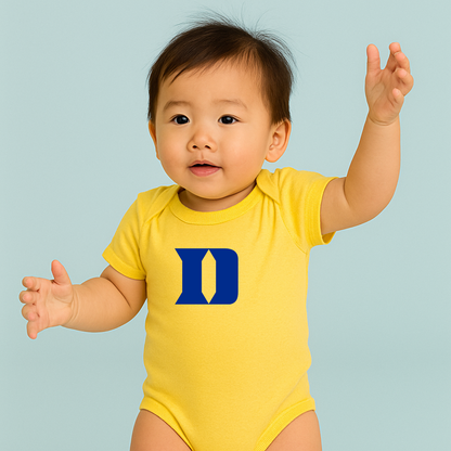 Duke Blue Devils Logo Baby Romper Onesie
