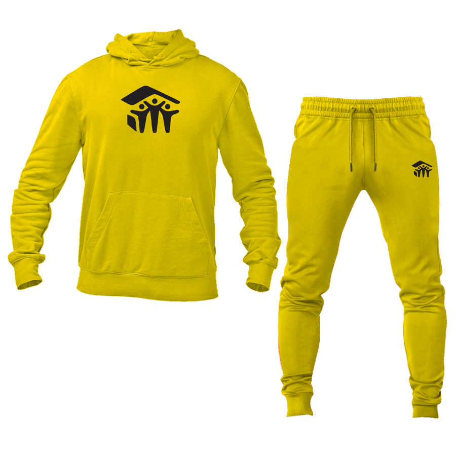 Men's Habitat for Humanity Logo Hoodie Joggers Set