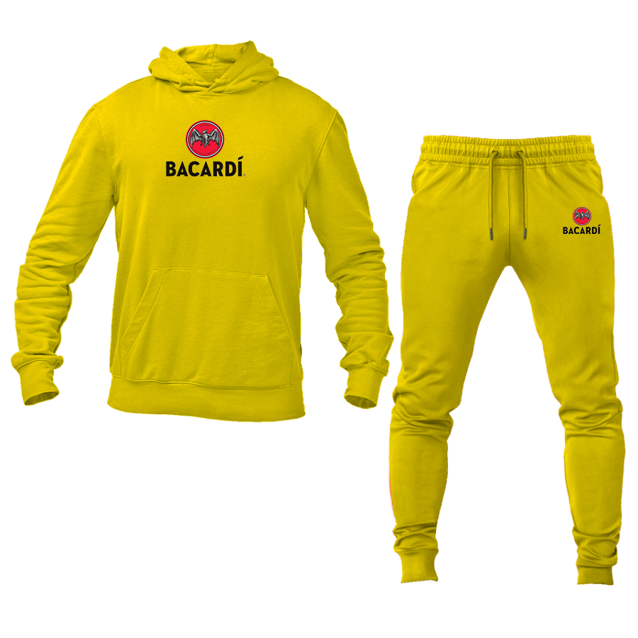 Men's Bacardi Logo Hoodie Joggers Set