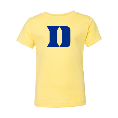 Duke Blue Devils BELLA  CANVAS Toddler Jersey Tee