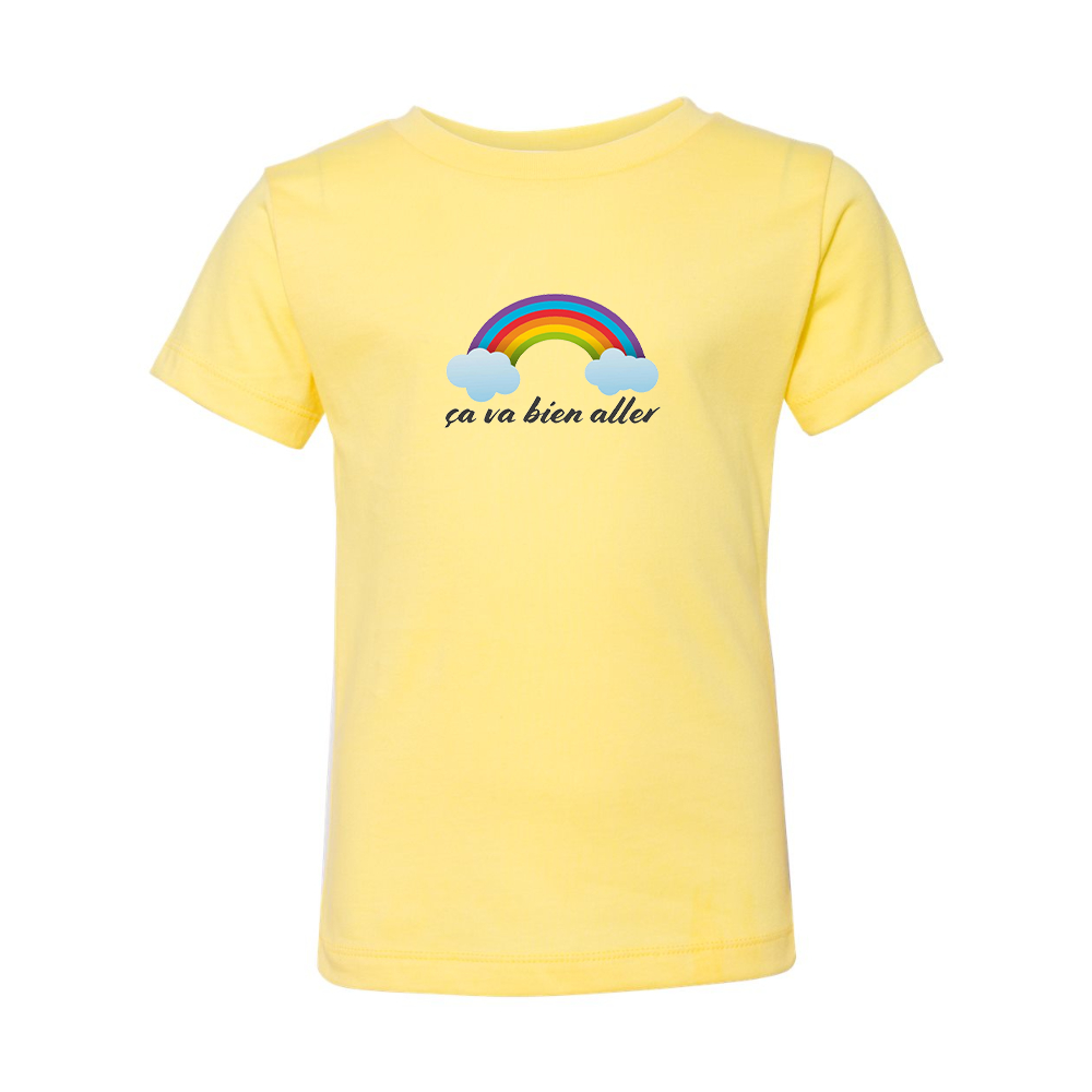 Ça va bien aller BELLA  CANVAS Toddler Jersey Tee