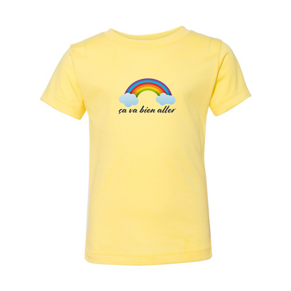 Ça va bien aller BELLA  CANVAS Toddler Jersey Tee