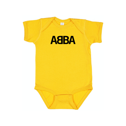Abba Logo Baby Onesie Romper