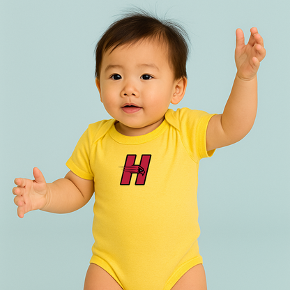 Hartford Hawks Logo Baby Romper Onesie