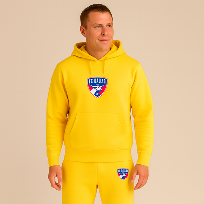 Men's FC Dallas Soccer Logo Hoodie Joggers Set