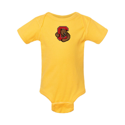Cornell Big Red Rabbit Skins Infant Baby Rib Bodysuit
