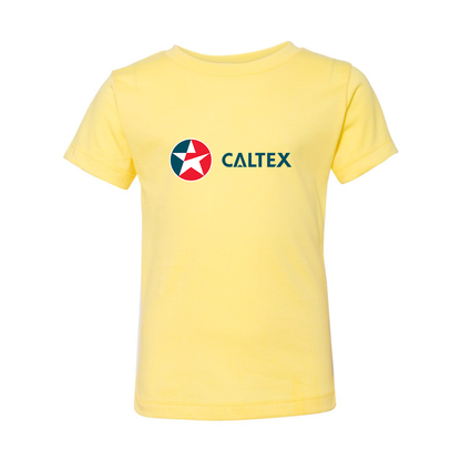 Caltex Gas Station BELLA  CANVAS Toddler Jersey Tee