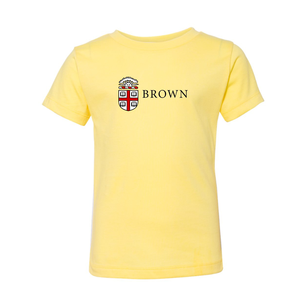 Brown University BELLA  CANVAS Toddler Jersey Tee