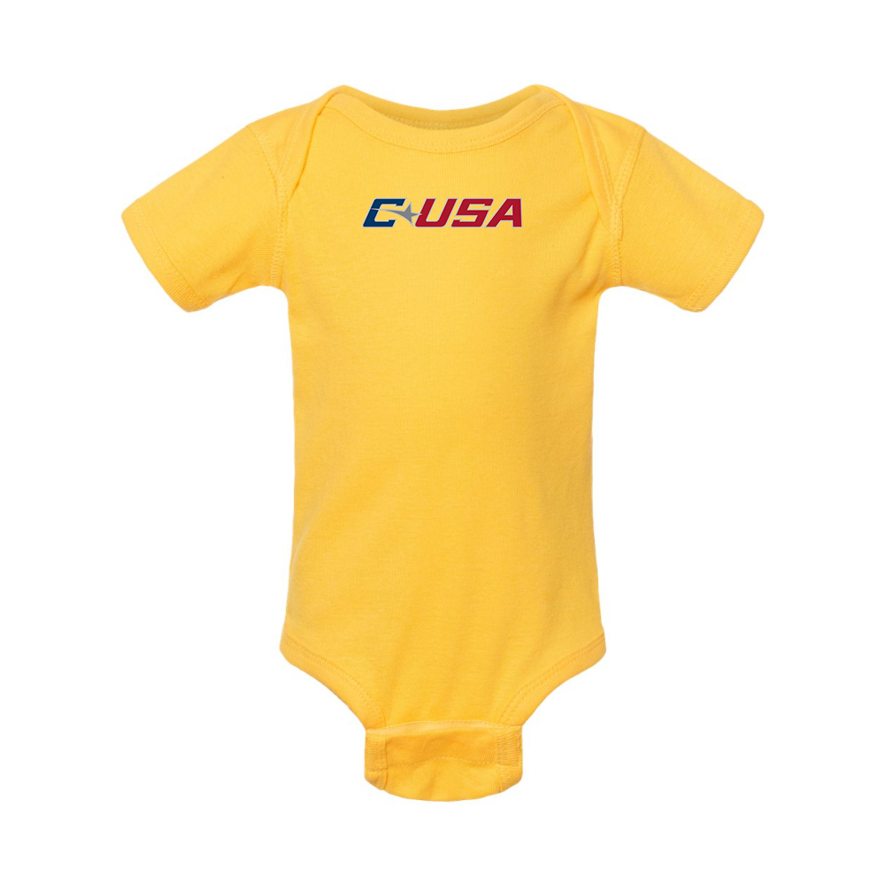 Conference USAl  Rabbit Skins Infant Baby Rib Bodysuit