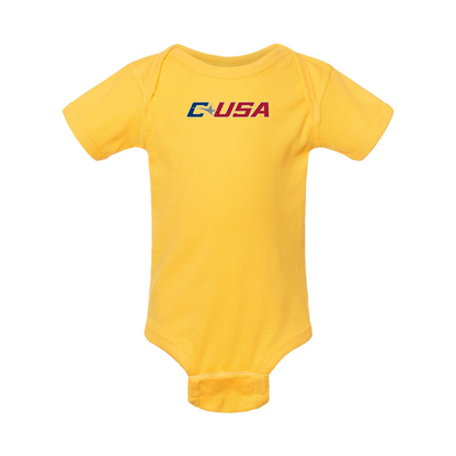 Conference USAl  Rabbit Skins Infant Baby Rib Bodysuit