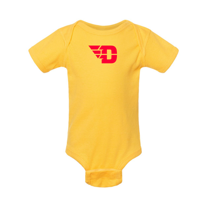 Dayton Flyers  Rabbit Skins Infant Baby Rib Bodysuit