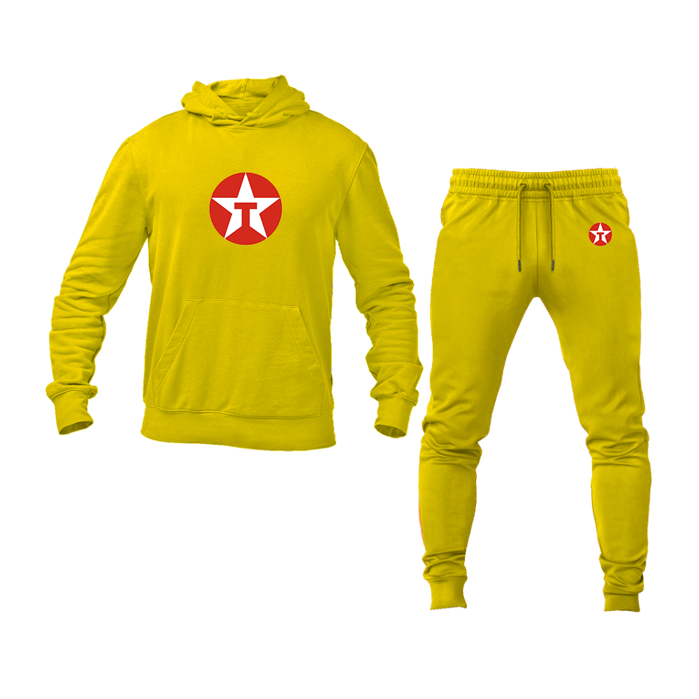 Men's Texaco Logo Hoodie Joggers Set